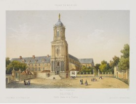 DEROY. -  Rennes. Notre Dame et le Thabor.