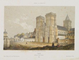 DEROY. -  Caen. Abbaye aux Dames.