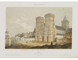 DEROY. -  Caen. Abbaye aux Dames.