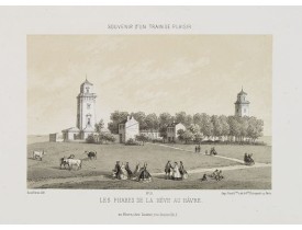 ASSELINEAU. -  Les Phares de la Hêve au Hâvre.