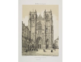 ASSELINEAU, Léon Auguste. -  La Cathédrale à Nantes.