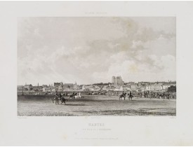 SALATHE. -  Nantes. Vue prise de l'hippodrome. SALATHE. -  Nantes. Vue prise de l'hippodrome.