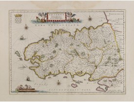 BLAEU, W. -  Britannia Ducatus / Duché de Bretaigne.