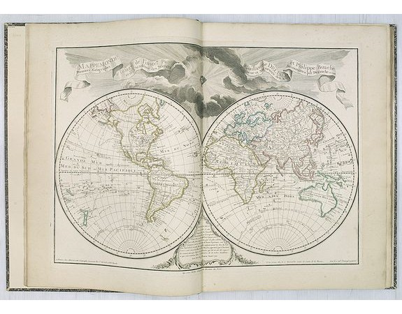 L'ISLE, G. de. / BUACHE / DEZAUCHE. - Atlas géographique des quatre parties du monde. L'ISLE, G. de. / BUACHE / DEZAUCHE. - Atlas géographique des quatre parties du monde.