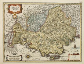 JANSSONIUS, J. -  Provincia. La Provence.