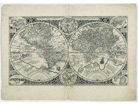 MERULA, P. -  Totius Orbis Cogniti Universalis descriptio.