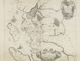 TAVERNIER, M. -  Carte du Pais d'Aunis Ville & Gouvernement de la Rochelle.