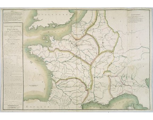 BRULLEE, J.P. - Navigation générale de la France,... Présentée au Général Bonaparte Premier Consul de France. BRULLEE, J.P. - Navigation générale de la France,... Présentée au Général Bonaparte Premier Consul de France.