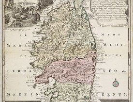 SEUTTER, M. -  Insula Corsica olim Regni Titulo insignis. . .