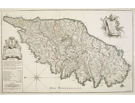 JAILLOT, H. -  Carte Particuliere de L'Isle de Corse Divisée par ses Dix Provinces ou Juridictions et ses quatre Fiefs… JAILLOT, H. -  Carte Particuliere de L'Isle de Corse Divisée par ses Dix Provinces ou Juridictions et ses quatre Fiefs…