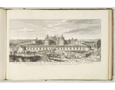 RIGAUD, Jacques. - Recueil choisi des plus belles vues des palais, des châteaux et maisons royales de Paris et des environs. RIGAUD, Jacques. - Recueil choisi des plus belles vues des palais, des châteaux et maisons royales de Paris et des environs.