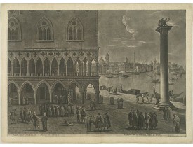 KILIAN, Christoph Gustav. -  Veduta della Piazza di S. Marco dall' Orologgio. / Veduta della Piazzetta. / Veduto della Piazza di S. Marco in Venezia. KILIAN, Christoph Gustav. -  Veduta della Piazza di S. Marco dall' Orologgio. / Veduta della Piazzetta. / Veduto della Piazza di S. Marco in Venezia.