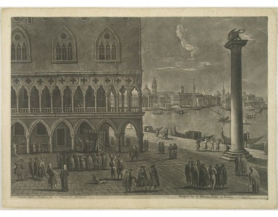 KILIAN, Christoph Gustav. - Veduta della Piazza di S. Marco dall' Orologgio. / Veduta della Piazzetta. / Veduto della Piazza di S. Marco in Venezia. KILIAN, Christoph Gustav. - Veduta della Piazza di S. Marco dall' Orologgio. / Veduta della Piazzetta. / Veduto della Piazza di S. Marco in Venezia.