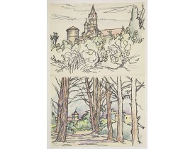 PAUTY, Edmond - Saint Honorat / Eglise de St Honorat. PAUTY, Edmond - Saint Honorat / Eglise de St Honorat.