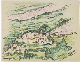 PAUTY, Edmond -  Coursegoules. PAUTY, Edmond -  Coursegoules.