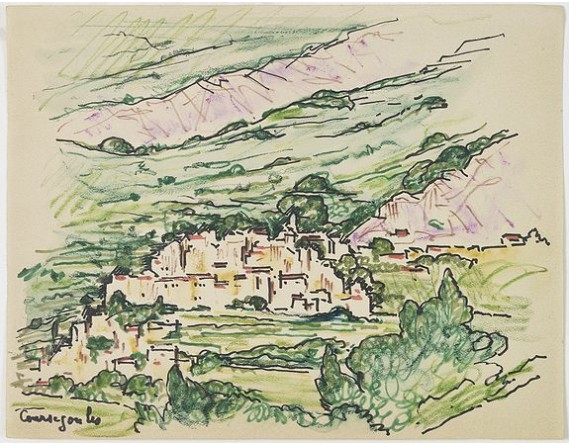 PAUTY, Edmond - Coursegoules. PAUTY, Edmond - Coursegoules.