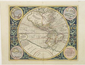 MERCATOR, G./ HONDIUS, J. - America sive India Nova.
