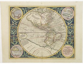 MERCATOR, G./ HONDIUS, J. - America sive India Nova.
