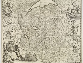 BLAEU, J. - Tabula Generalis Sabaudiae.