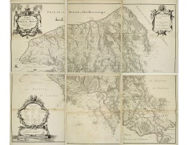 FREMONT. - Carte particulière du Diocèse de Rouen dressée sur les lieux par Mr Fremont de Dieppe.