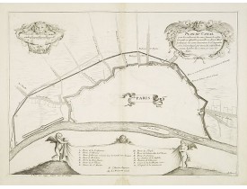LAGNIET, Jacques. - Plan du Canal pour l'escoulement des eaus suivant la resolution prise en asemblée generalle...