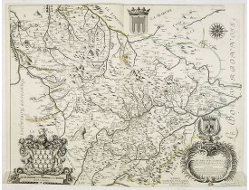 DU BOUCHET. - Carte du pais d'Auvergne.