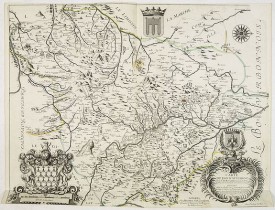DU BOUCHET. - Carte du pais d'Auvergne.