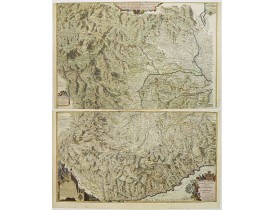 FER, N. de. - Principaute de Piemont Seigneurie de Verceil... Principauté d'Oneglia... Le Comté de Nice le Marquisat de Salusse et Principauté de Monaco. FER, N. de. - Principaute de Piemont Seigneurie de Verceil... Principauté d'Oneglia... Le Comté de Nice le Marquisat de Salusse et Principauté de Monaco.