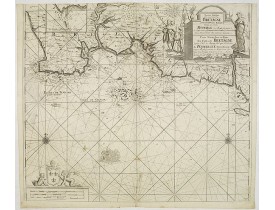 VAN KEULEN, J. - Nieuwe pascaart van een Gedeelte Van Bretagne… /  Carte Marine Pour une Partie des Costes de Bretagne depuis L'isle de Groa Jusqu'a Le Roches de Penmarcke… VAN KEULEN, J. - Nieuwe pascaart van een Gedeelte Van Bretagne… /  Carte Marine Pour une Partie des Costes de Bretagne depuis L'isle de Groa Jusqu'a Le Roches de Penmarcke…