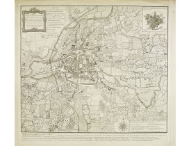 FORESTIER l'aîné. - Plan de la Ville de Rennes et de ses faubourgs.