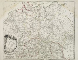 ROBERT DE VAUGONDY, G. -  Germania Antiqua. . .