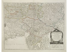 ROBERT DE VAUGONDY, G. -  Partie Méridionale du Cercle d'Autriche. . .