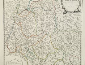 ROBERT DE VAUGONDY, G. -  Duché de Savoye. . .