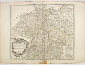 DELAMARCHE, C-F. -  Carte de l'empire d'Allemagne. . .