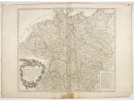 DELAMARCHE, C-F. -  Carte de l'empire d'Allemagne. . . DELAMARCHE, C-F. -  Carte de l'empire d'Allemagne. . .
