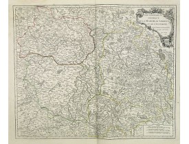 ROBERT DE VAUGONDY, G. -  Gouvernemens généraux de la Marche, du Limosin et de l'Auvergne.