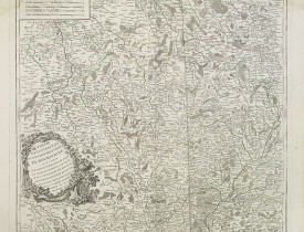 ROBERT DE VAUGONDY, G. -  Partie septentrionale du gouvernement général de Bourgogne . . .