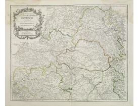 ROBERT DE VAUGONDY, G. -  Partie septentrionale du Gouvernem? General de Champagne. . .