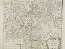 ROBERT DE VAUGONDY, G. -  Gouvernement général de l'isle de France. . .