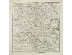 ROBERT DE VAUGONDY, G. -  Gouvernements généraux du Maine et Perche, de l'Anjou, de la Touraine et du Saumurois. . .