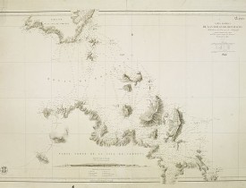 HELL. -  Carta esférica de las bocas de Bonifacio.