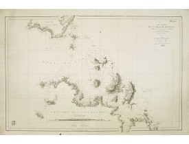 HELL. -  Carta esférica de las bocas de Bonifacio.