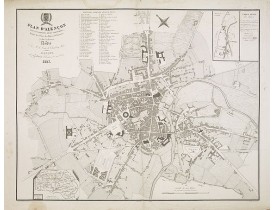 GODARD, Pierre François. -  Plan d'Alençon, avec les projets et les alignemens. GODARD, Pierre François. -  Plan d'Alençon, avec les projets et les alignemens.