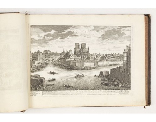 PERELLE, Gabriel, Nicolas et Adam / LE BOUTEUX. -  Vues des belles maisons de France...