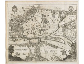 MERIAN, C. -  Rotomagus Rouan. MERIAN, C. -  Rotomagus Rouan.