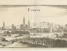 MERIAN, C. -  Evreux.