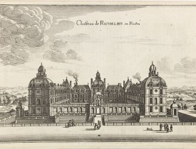 MERIAN, C. -  Chasteau de Richelieu en Poictou.