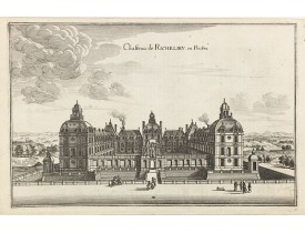 MERIAN, C. -  Chasteau de Richelieu en Poictou.