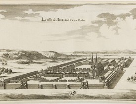 MERIAN, C. -  La Ville de Richelieu en Poictou.