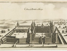 MERIAN, C. -  Casteau de Burÿ en Blaisois.